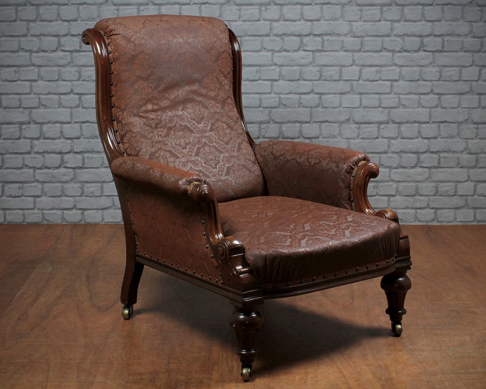 Victorian Easy Chair c.1860. 