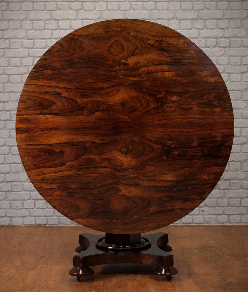 William IV Rosewood Centre Table c.1830.