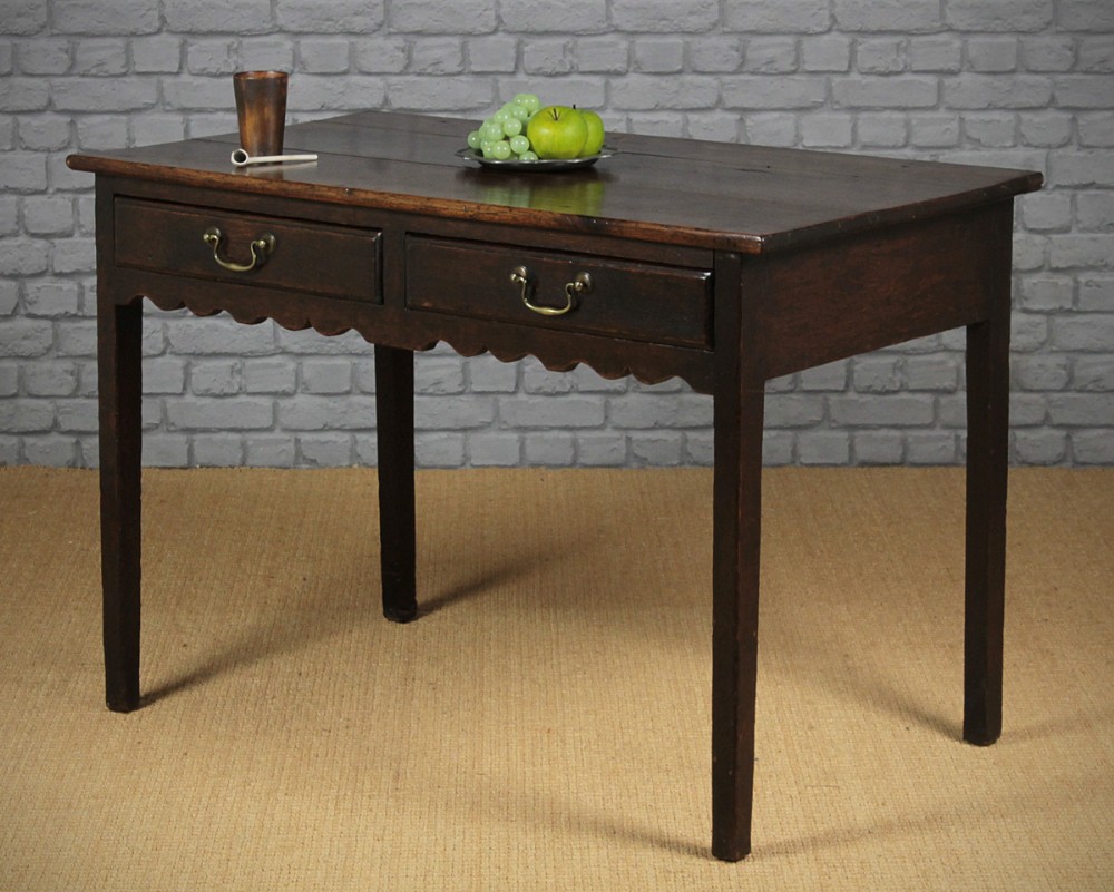 Georgian Oak Side Table c.1780.