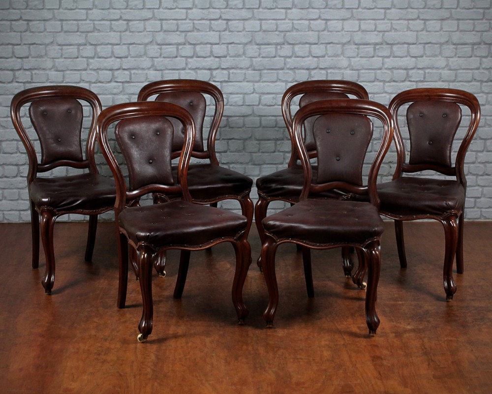 Mid 19th.c. Mahogany Dining Chairs c.1860.
