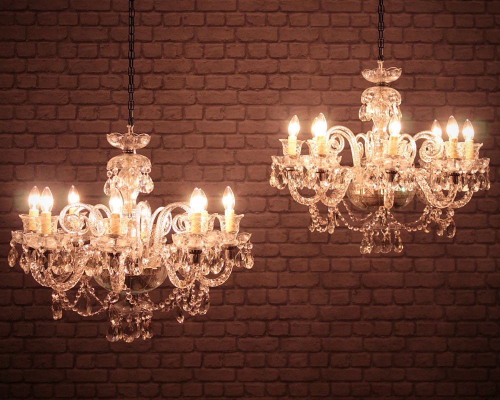 Pair of Chandeliers c.1930.