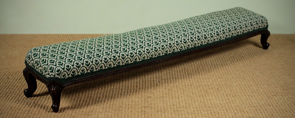 Long Footstool c.1860.