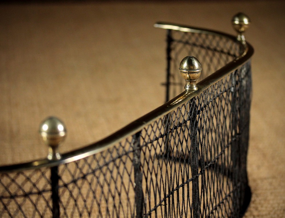 Tiny Regency Wirework Fender c.1820.