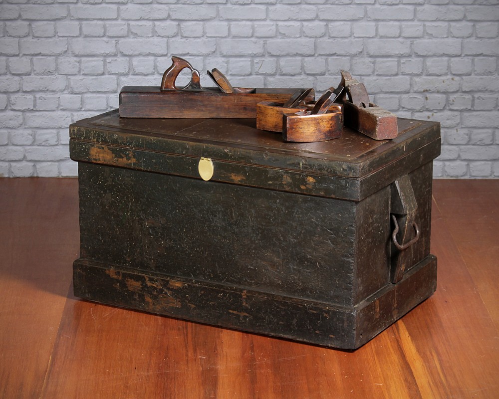 Carpenter’s Chest with Fitted Interior c.1900.