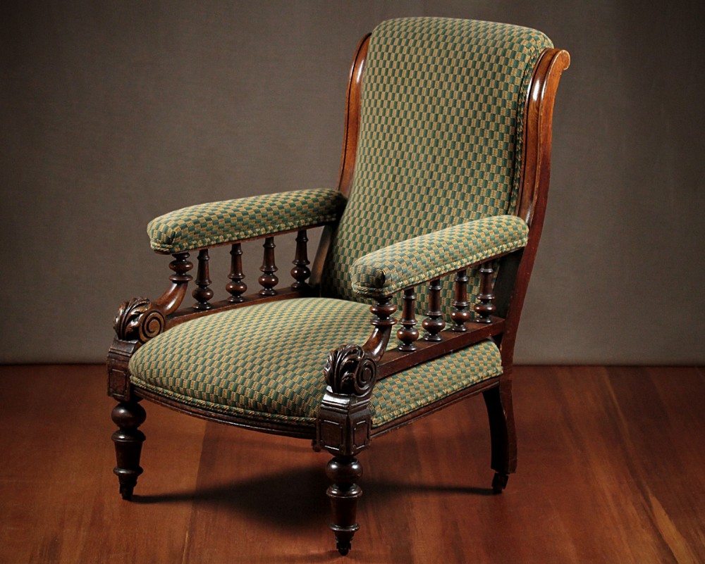 Oak Armchair c.1870.