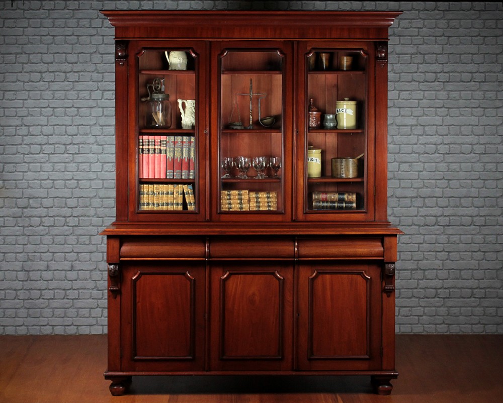 Welsh ‘Cwpwrdd Gwydr’ Bookcase c.1850.