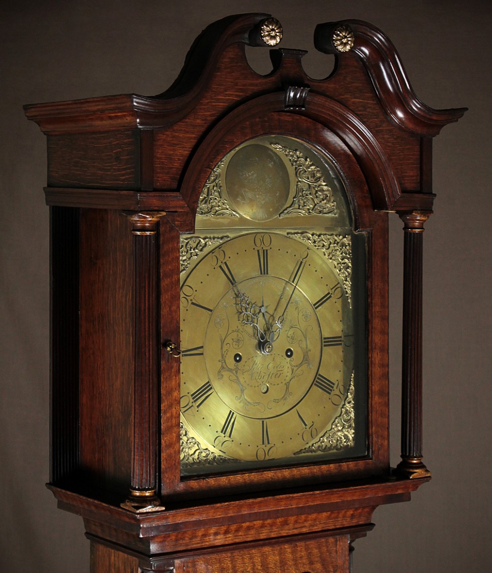 Late 18th.c. Chester Clock c.1795.