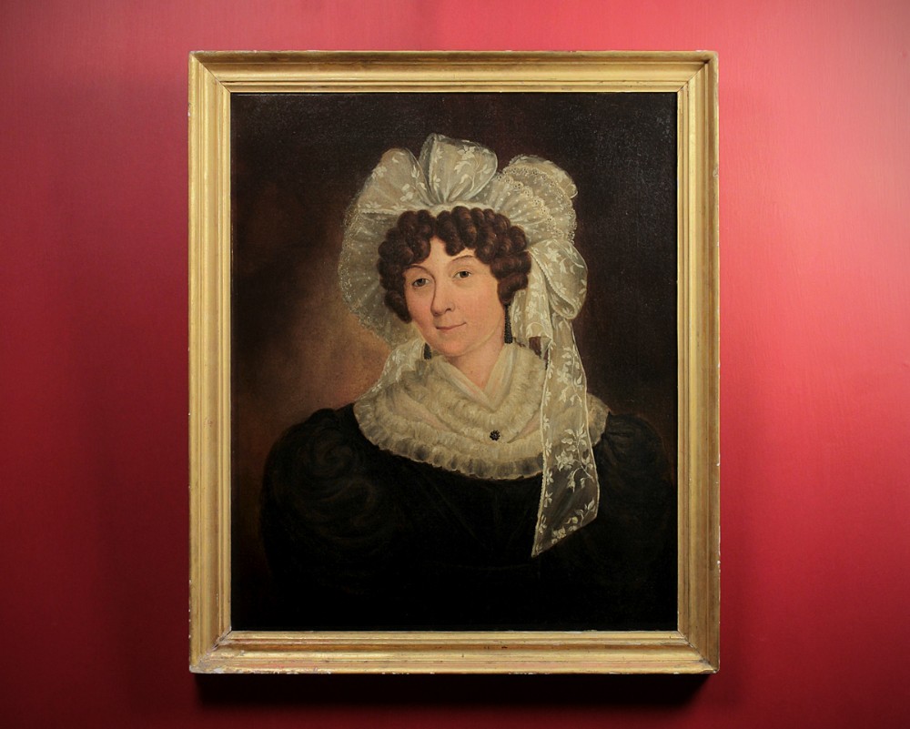 Early 19th.c. Portrait of a Lady c.1820.
