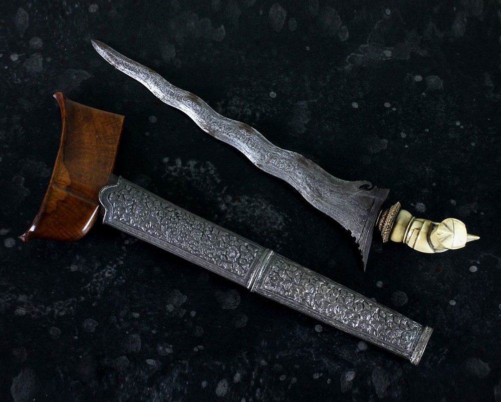 19th.c. Javanese Ceremonial Kris.