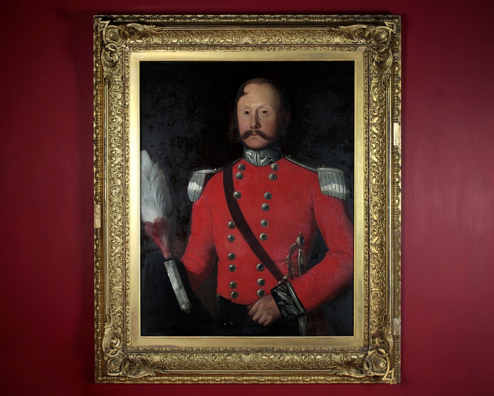 Large Mid 19th.c. Portrait of Henry Onslow c.1850.