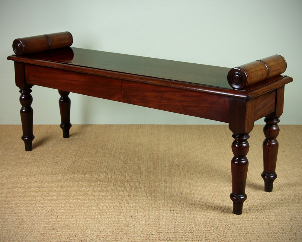 Mahogany Window Seat c.1860.