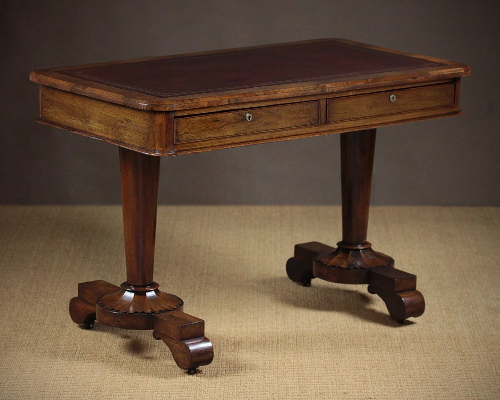 Early 19th.c. Leather Topped Writing or Sofa Table c.1825.