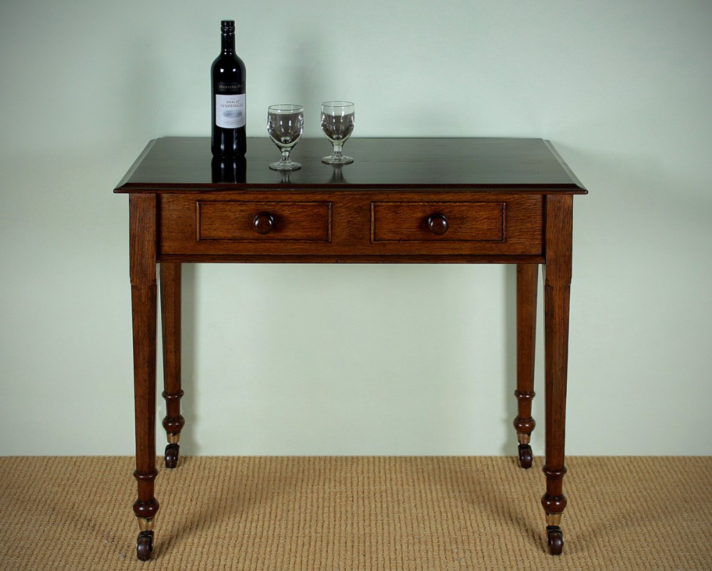 Late 19th.c. Oak Side Table c.1890.