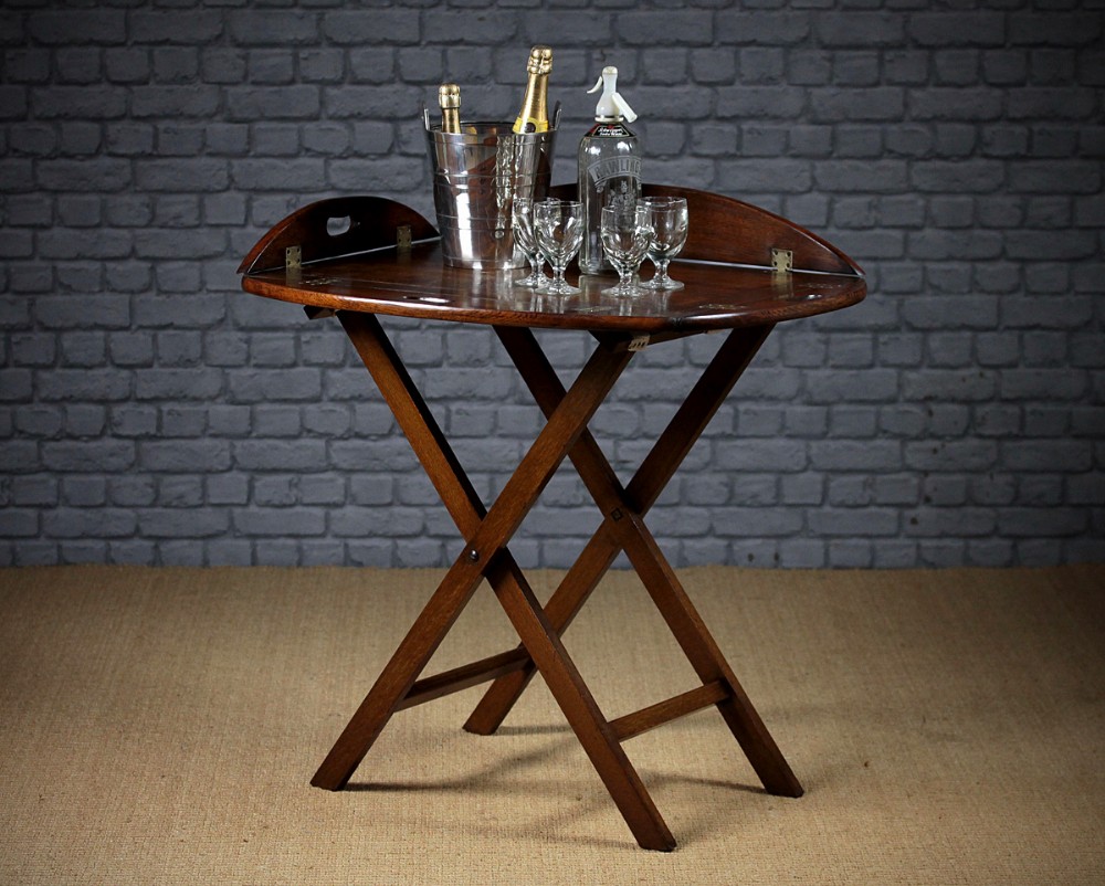 Campaign Butler’s Tray & Stand c.1890.