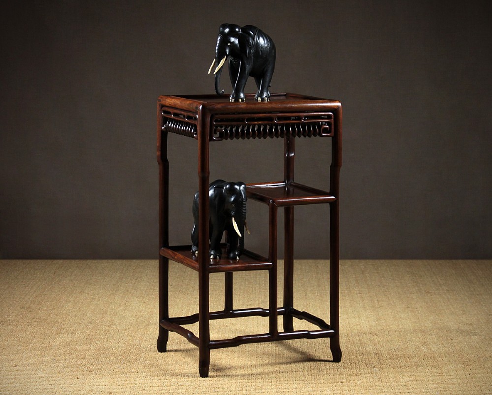 Chinese Rosewood Side Table c.1900.