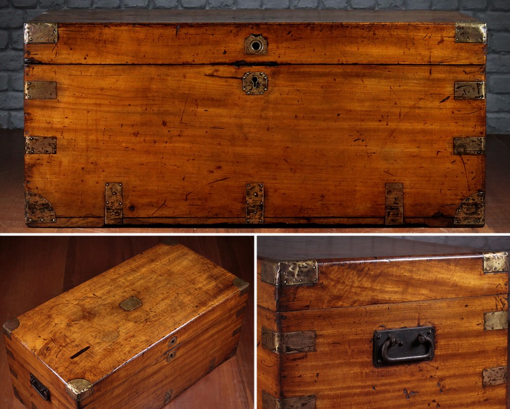 Camphorwood Campaign Chest c.1880.