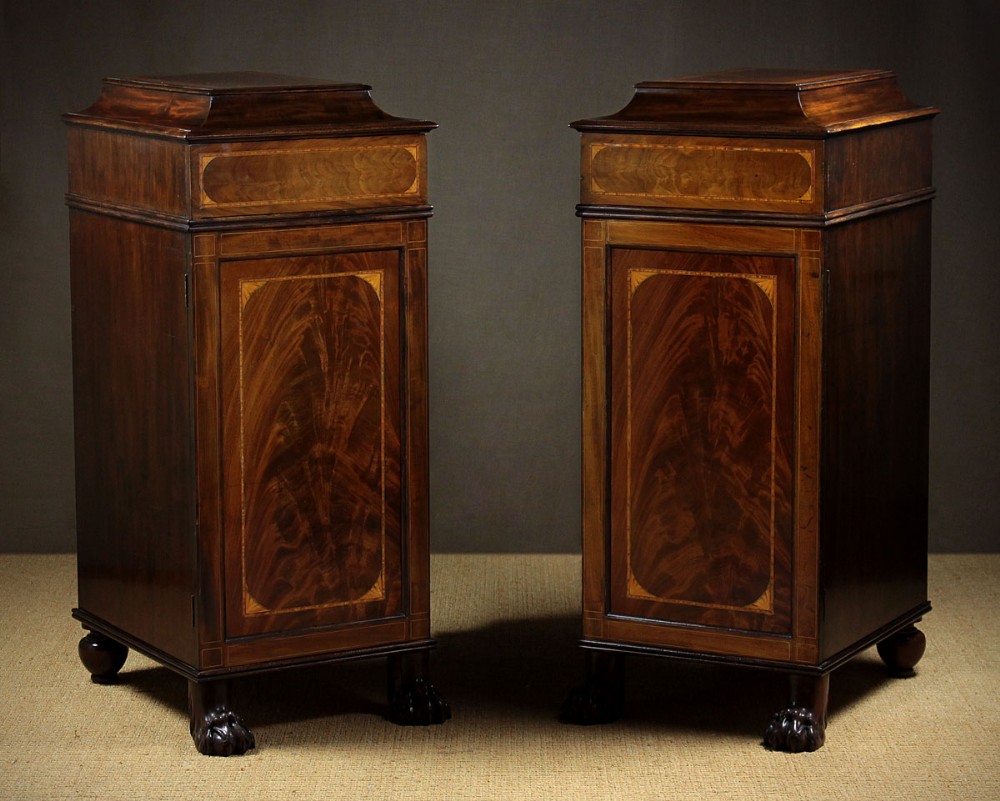 Regency Pedestal Cabinets c.1820.