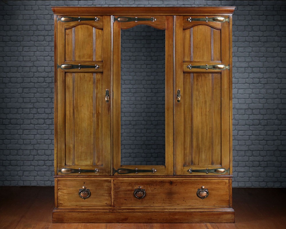 Arts & Crafts Wardrobe c.1905.