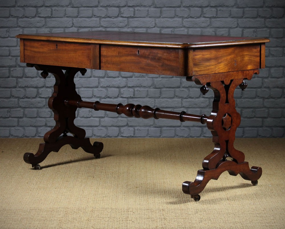 Mid 19th.c. Mahogany Writing or Sofa Table c.1860.