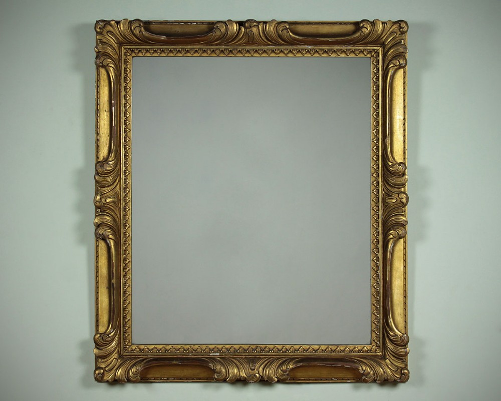 Carved & Gilded Mirror c.1860.