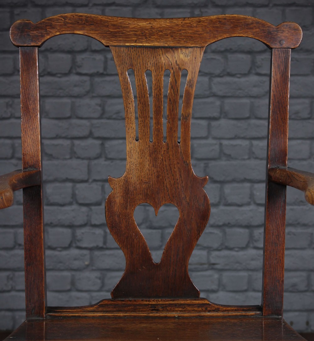Welsh Oak Armchair for a Sweetheart c.1840.