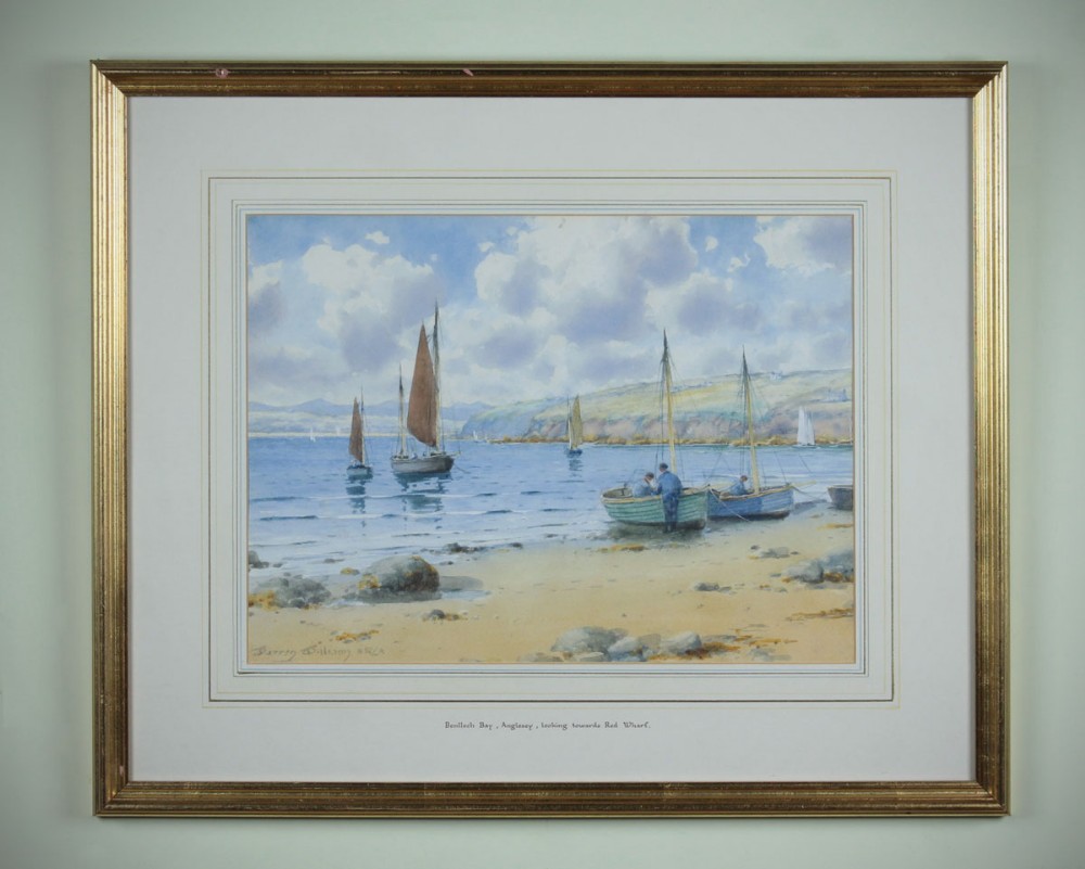 Benllech Bay by Warren Williams c.1920.