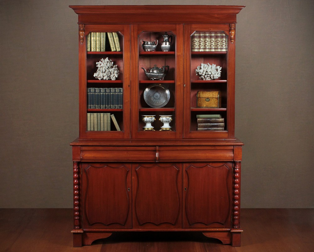 Welsh Bookcase or Kitchen Display Cabinet c.1880.