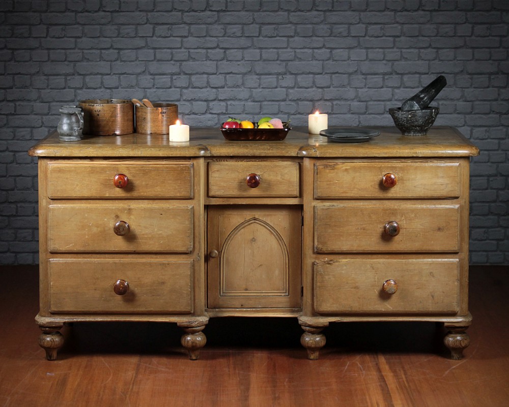 Pine Kitchen Dresser c.1860.