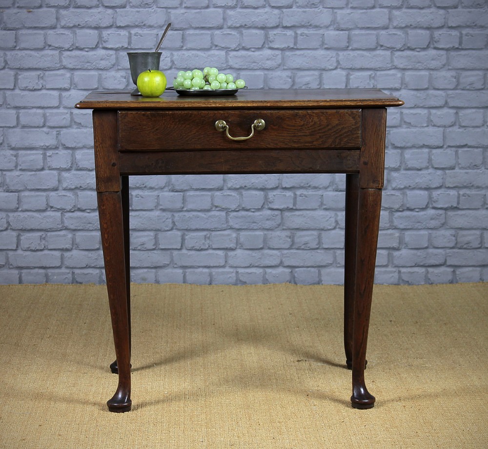 Georgian Oak Side Table c.1790.
