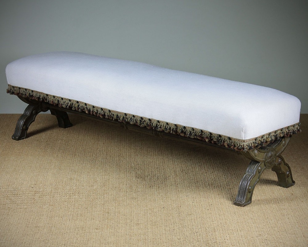 Long Foot Stool c.1910.