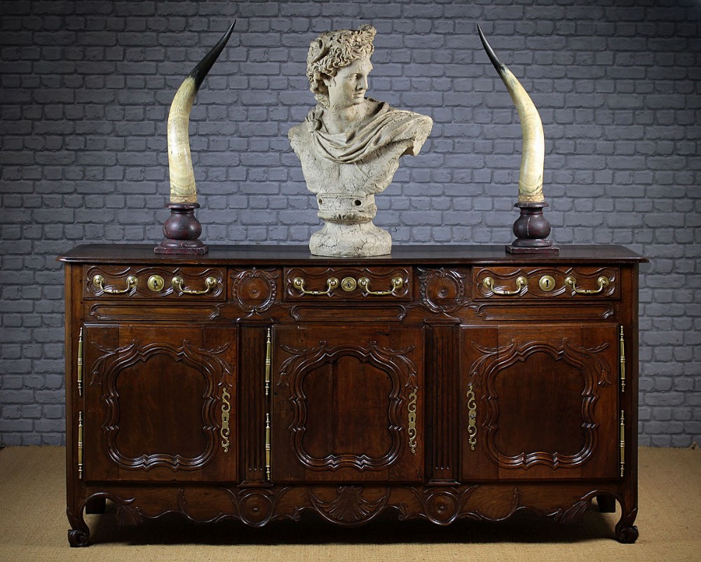 Mid 19th.c. French Dresser Base or Sideboard.