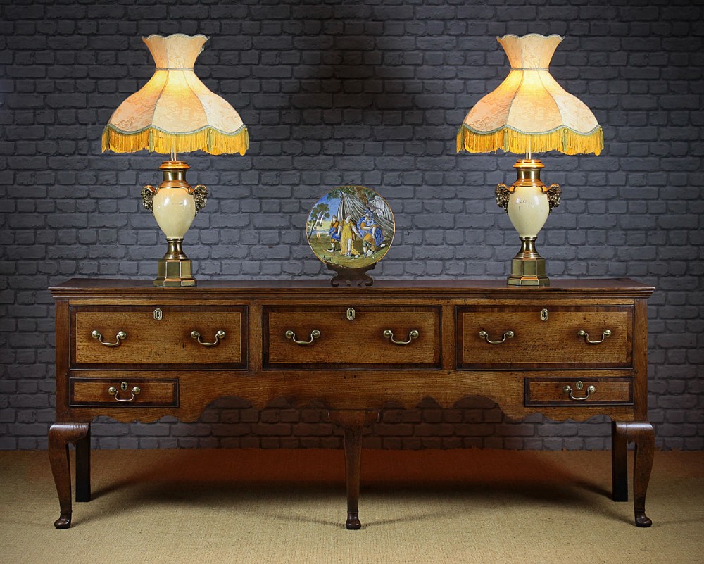 Oak Welsh Dresser Base c.1790.