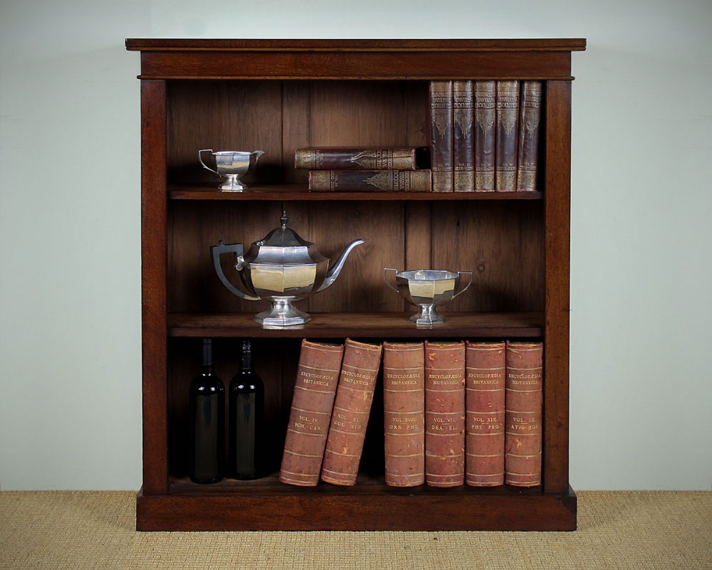 Small Mahogany Open Bookcase c.1890.