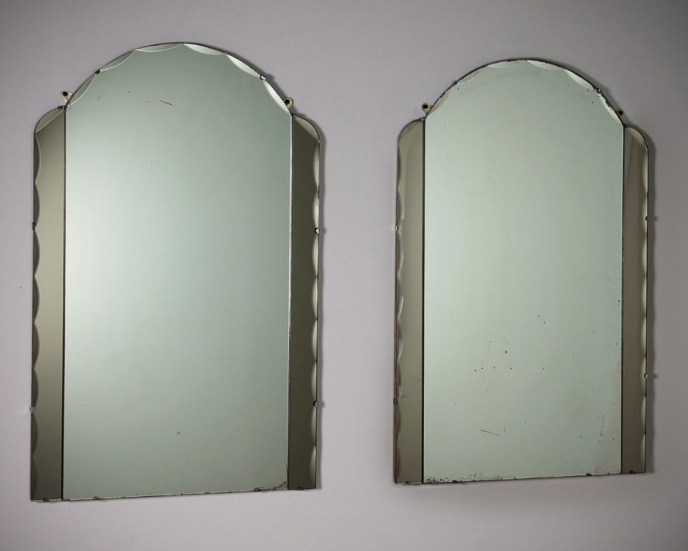 Pair of Art Deco Mirrors c.1930.