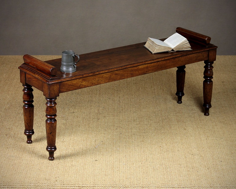 19th.c. Mahogany Window Seat c.1870.
