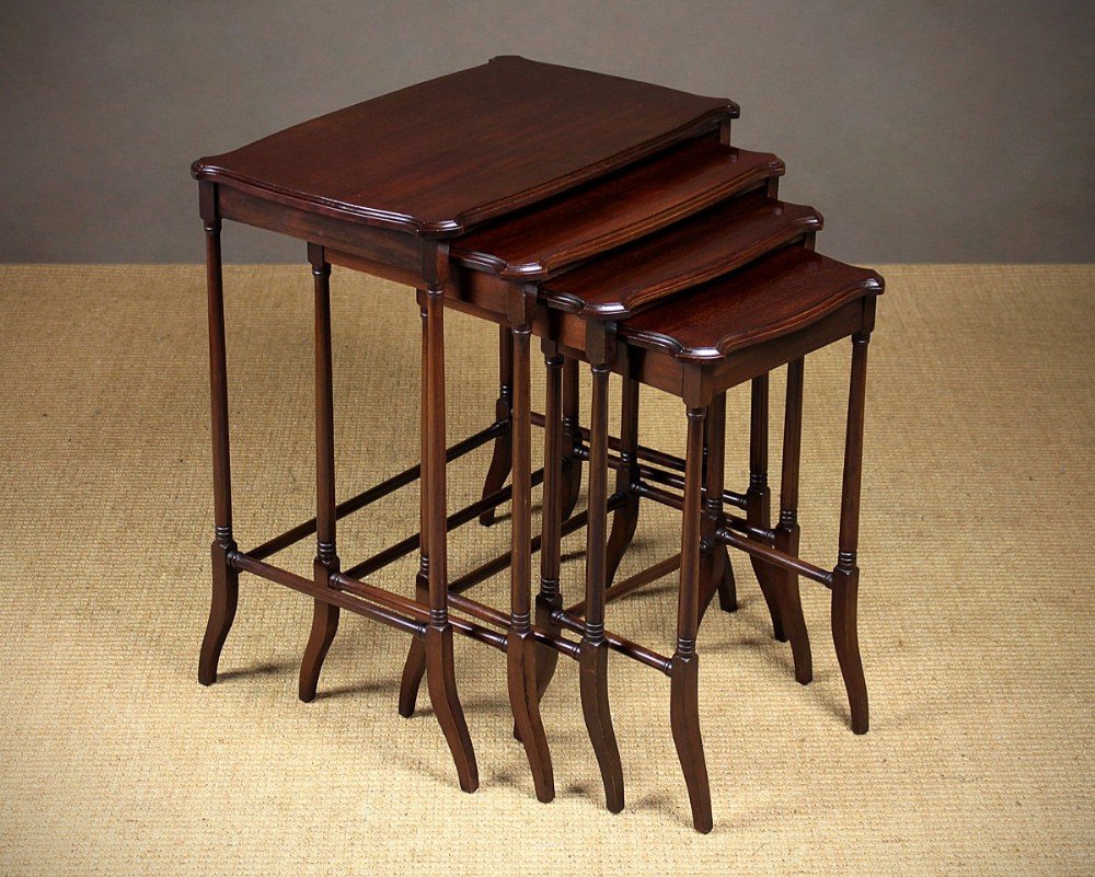 Mahogany Nest of Tables c.1905.