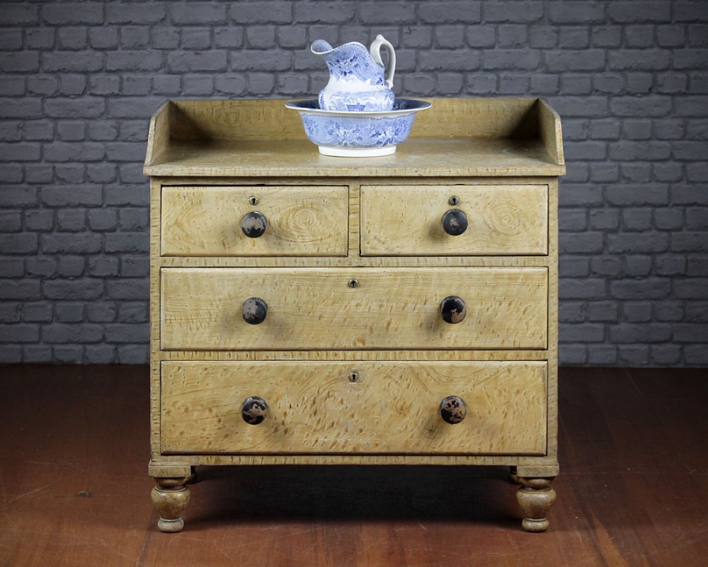 Regency Painted Pine Chest of Drawers c.1830.