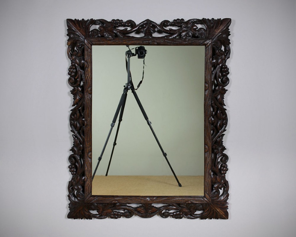 Large Carolean Style Wall Mirror c.1910.