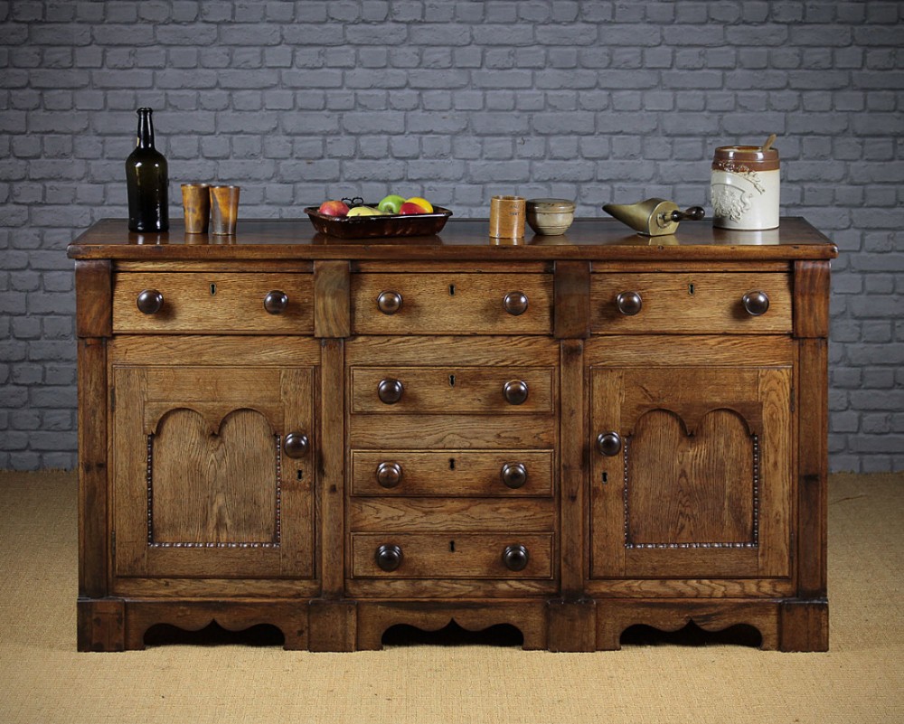 Mid 19th.c. North Wales Dresser Base c.1865