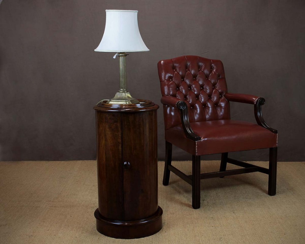 Cylinder Pedestal Cabinet c.1850