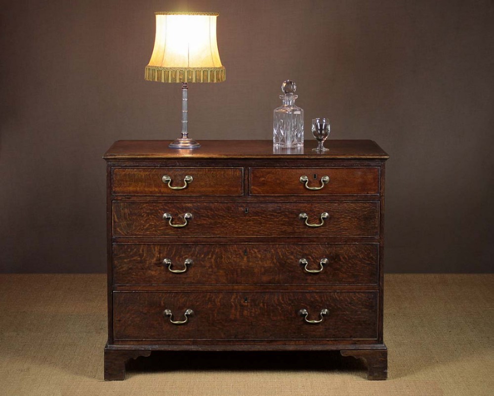 Early 19th.c. Oak Chest Of Drawers c.1825.