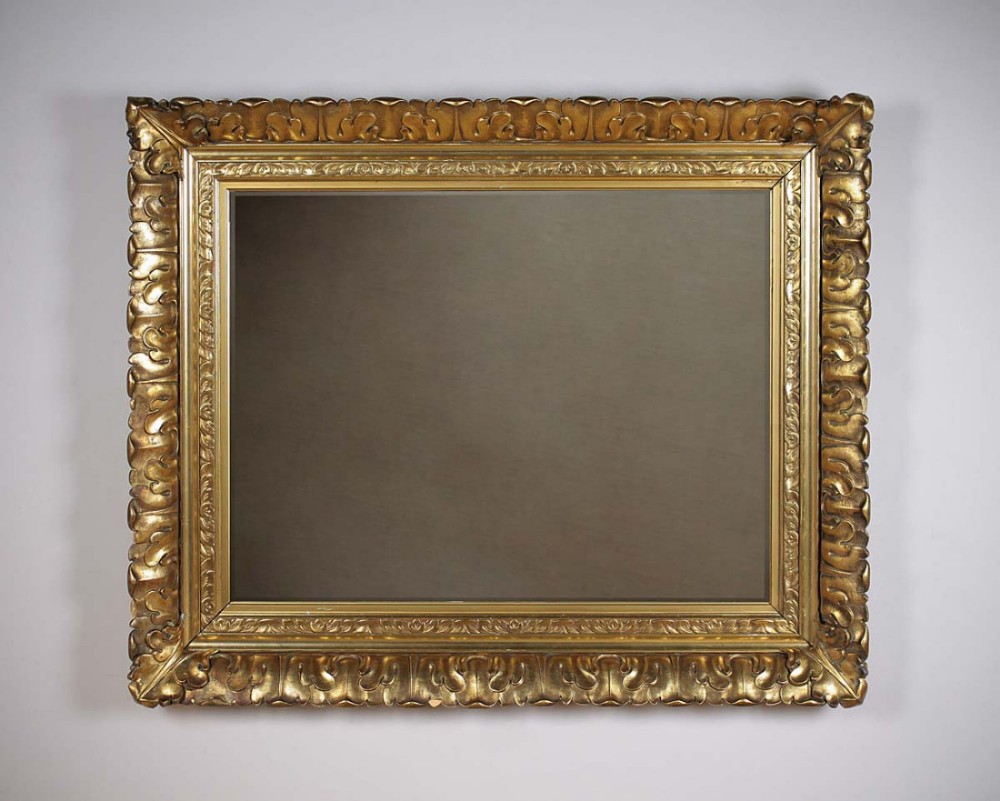 Large Gilt Frame Mirror c.1890.