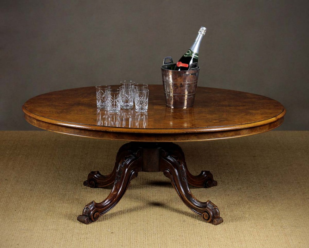 Mid 19th.c. Walnut Coffee Table c.1870