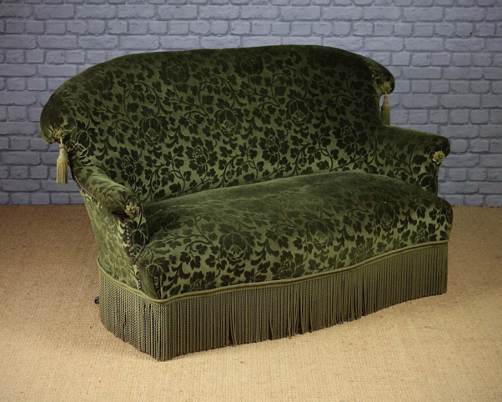 Small French Settee c.1880.