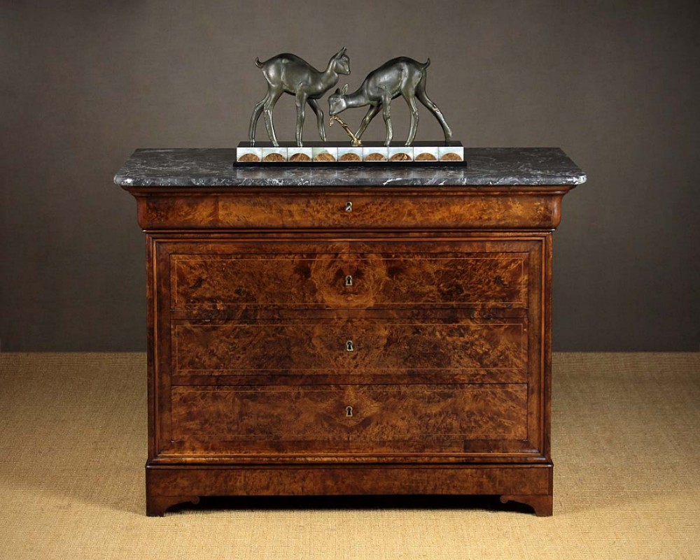 French Marble Top Chest of Drawers c.1830.
