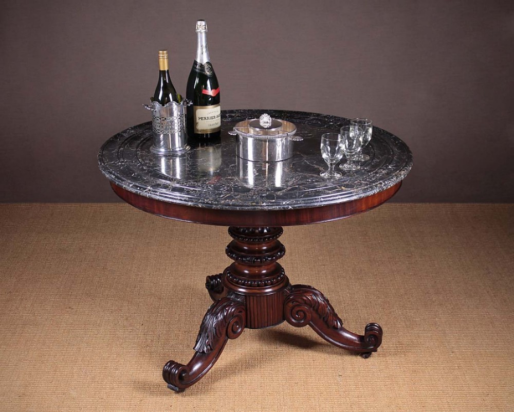 Marble Top Gueridon Centre Table c.1840.