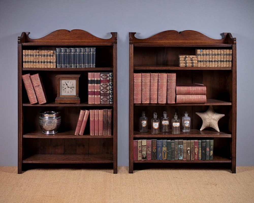 Pair of Oak Bookshelves c.1890.