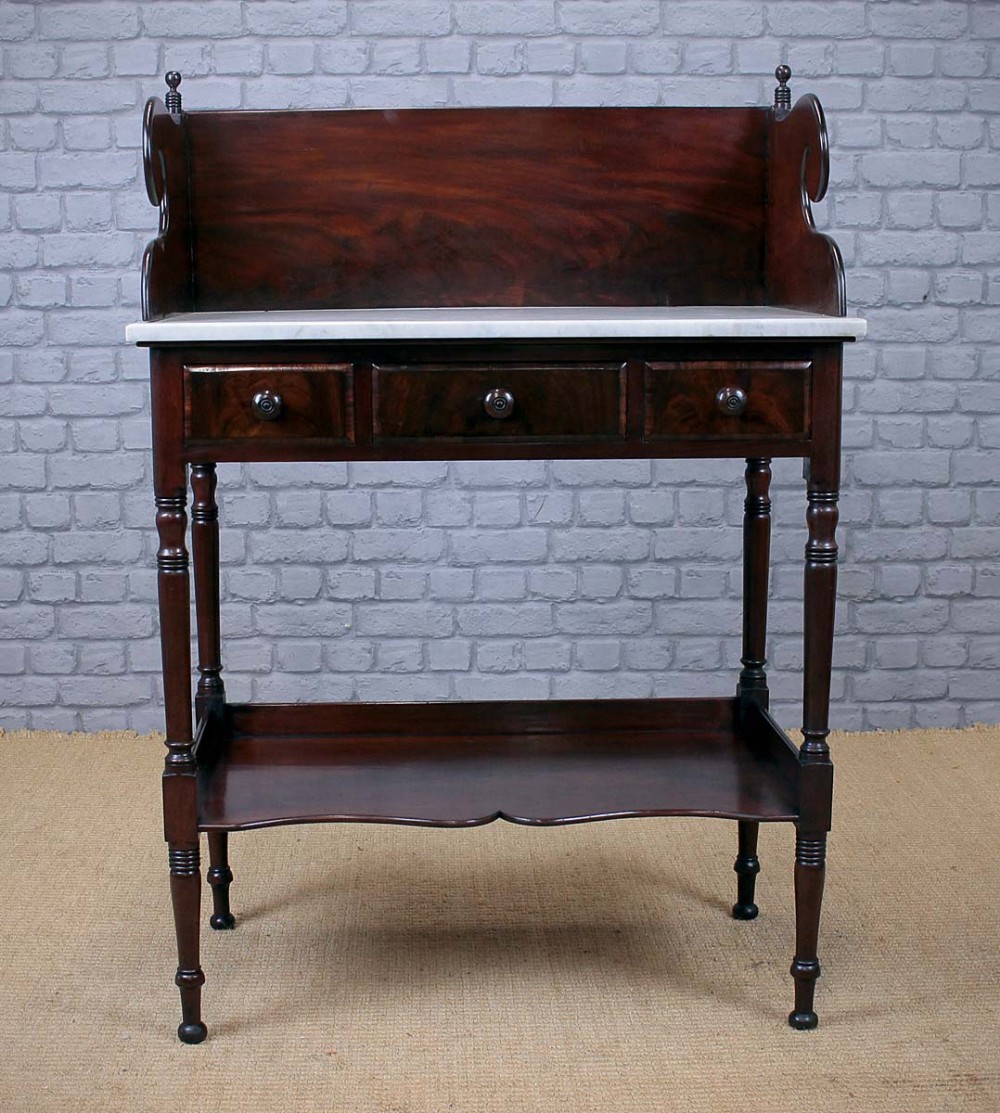 Regency Marble Top Washstand c.1825.