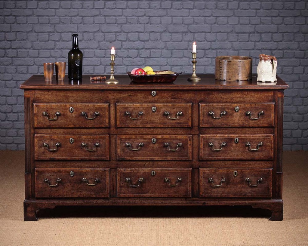 Georgian Mahogany Mule Chest c.1800.