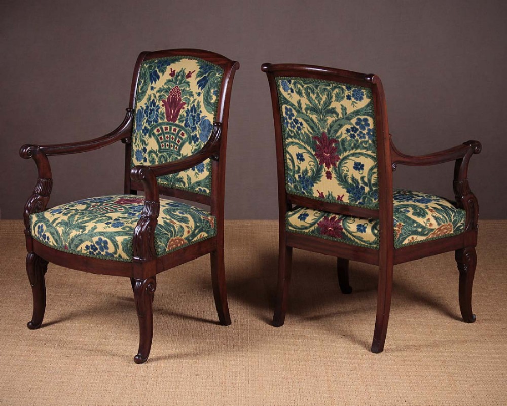 Pair of Regency Armchairs c.1820